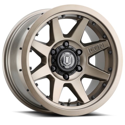 ICON Rebound Pro 17x8.5 5x150 25mm Offset 5.75in BS 110.1mm Bore Bronze Wheel thumbnail 1