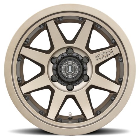 ICON Rebound Pro 17x8.5 5x150 25mm Offset 5.75in BS 110.1mm Bore Bronze Wheel thumbnail 3