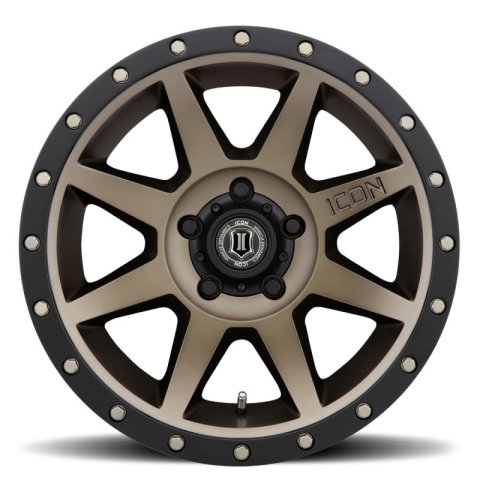 ICON Rebound Pro 17x8.5 5x4.5 0mm Offset 4.75in BS 71.5mm Bore Bronze Wheel thumbnail 5