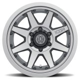 ICON Rebound Pro 17x8.5 5x4.5 0mm Offset 4.75in BS 71.5mm Bore Titanium Wheel thumbnail 3