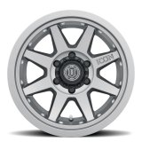ICON Rebound Pro 17x8.5 5x4.5 0mm Offset 4.75in BS 71.5mm Bore Titanium Wheel thumbnail 7