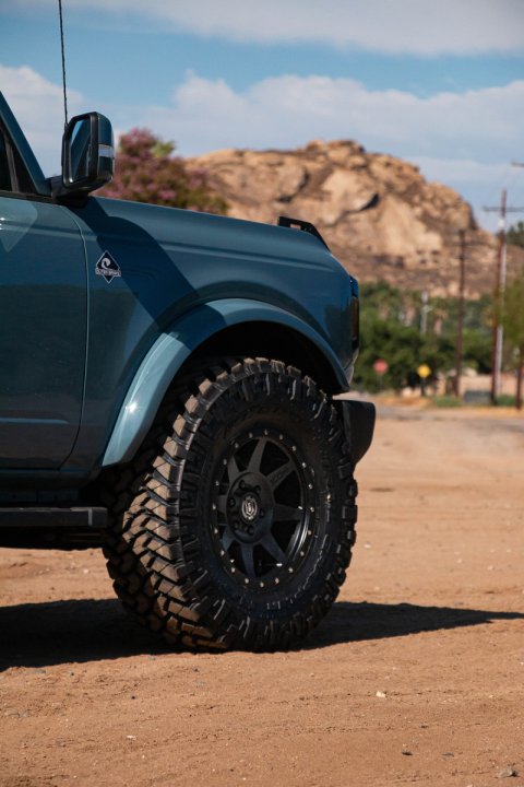 ICON Rebound 17x8.5 6x5.5 25mm Offset 5.75in BS 95.1mm Bore Satin Black Wheel thumbnail 2