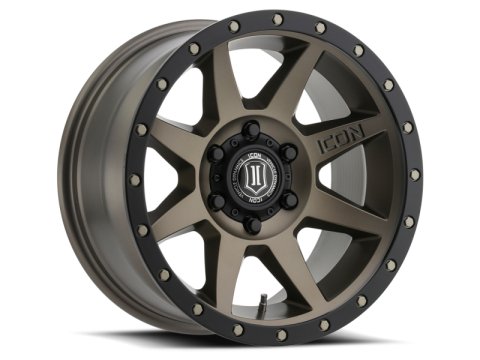 ICON Rebound 18x9 6x5.5 25mm Offset 6in BS 95.1mm Bore Bronze Wheel thumbnail 1