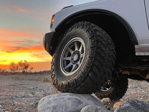 ICON Rebound Pro 17x8.5 6x5.5 25mm Offset 5.75in BS 95.1mm Bore Titanium Wheel thumbnail 8