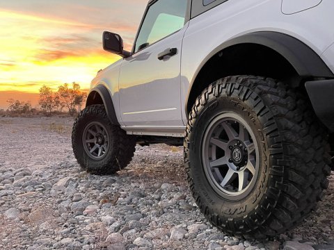 ICON Rebound Pro 17x8.5 6x5.5 25mm Offset 5.75in BS 95.1mm Bore Titanium Wheel thumbnail 9
