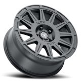 ICON Ricochet 17x8 5x108 38mm Offset 6in BS Satin Black Wheel thumbnail 9