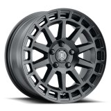 ICON Journey 17x8.5 5x108 38mm Offset 6in BS Satin Black Wheel thumbnail 1
