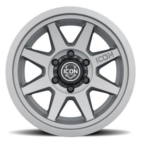 ICON Rebound SLX 17x8.5 6 x 135 6mm Offset 5.75in BS 87.1mm Bore Charcoal Wheel thumbnail 1