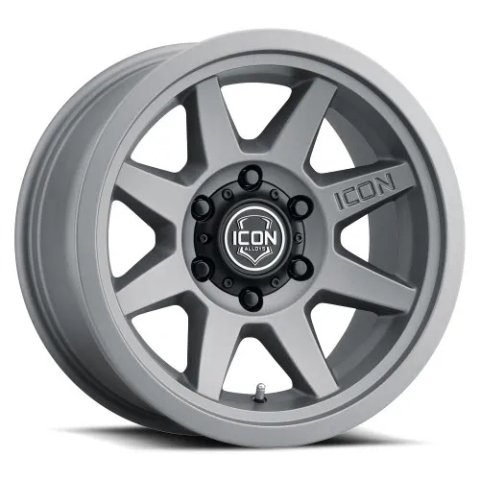 ICON Rebound SLX 17x8.5 6 x 135 6mm Offset 5.75in BS 87.1mm Bore Charcoal Wheel thumbnail 7