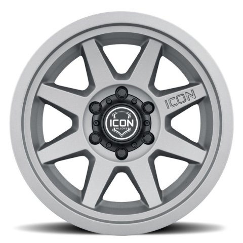 ICON Rebound 17x8.5 5x5 -6mm Offset 4.5in BS 71.5mm Bore Charcoal Wheel thumbnail 6