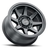 ICON Rebound 17x8.5 5x5 -6mm Offset 4.5in BS 71.5mm Bore Satin Black Wheel thumbnail 2
