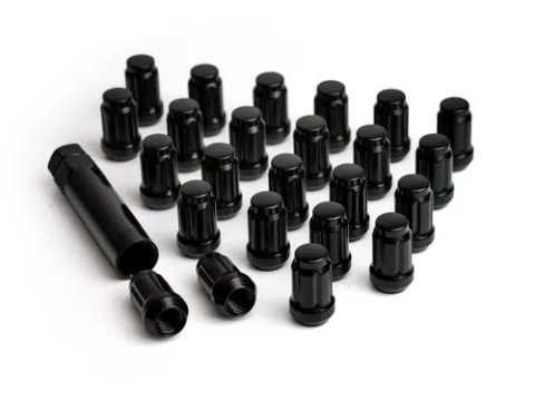 ICON Alloys Lug Nut Kit Black - 12x1.5 - 24 Lug Nuts w/ Key thumbnail 3