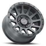 ICON Compression 18x9 5x150 25mm Offset 6in BS 110.1mm Bore Double Black Wheel thumbnail 6