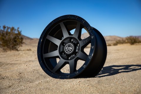 ICON Rebound 18x9 6x5.5 25mm Offset 6in BS 95.1mm Bore Double Black Wheel thumbnail 5