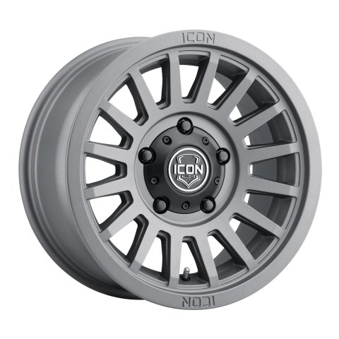 ICON Recon SLX 17x8.5 5x4.5 0mm Offset 4.75in BS 71.5mm Bore Charcoal Wheel thumbnail 1
