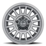 ICON Recon SLX 17x8.5 5x5 BP -6mm Offset 4.5in BS 71.5mm Bore Charcoal Wheel thumbnail 4