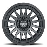 ICON Recon SLX 17x8.5 6x5.5 BP 0mm Offset 4.75in BS 106.1mm Bore Satin Black Wheel thumbnail 3