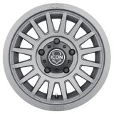 ICON Recon SLX 17x8.5 5x5.5 BP 0mm Offset 4.75in BS 77.9mm Bore Satin Black Wheel thumbnail 1