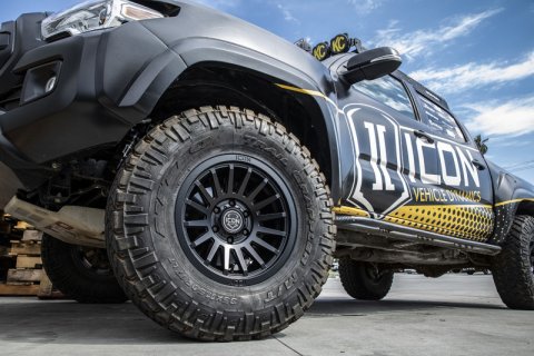 ICON Recon SLX 17x8.5 6x5.5 BP 25mm Offset 5.75in BS 95.1mm Bore Satin Black Wheel thumbnail 5