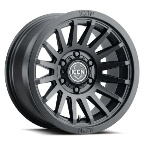 ICON Recon SLX 17x8.5 6x5.5 BP 25mm Offset 5.75in BS 95.1mm Bore Satin Black Wheel thumbnail 7