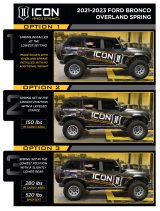 ICON 21-23 Ford Bronco Rear 2.5 VS RR Coilover Kit Heavy Rate Spring thumbnail 3