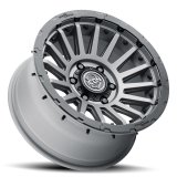 ICON Recon Pro 17x8.5 8 x 170 6mm Offset 5in BS Charcoal Wheel thumbnail 2