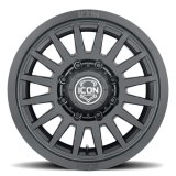 ICON Recon SLX 18x9 8x6.5 BP 12mm Offset 5.5in BS 121.4mm Hub Bore Satin Black Wheel thumbnail 1