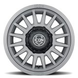 ICON Recon SLX 18x9 8x170 BP 6mm Offset 5.25in BS 125mm Hub Bore Charcoal Wheel thumbnail 1
