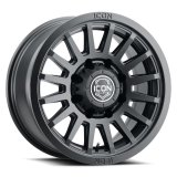 ICON Recon SLX 18x9 8x170 BP 6mm Offset 5.25in BS 125mm Hub Bore Satin Black Wheel thumbnail 4