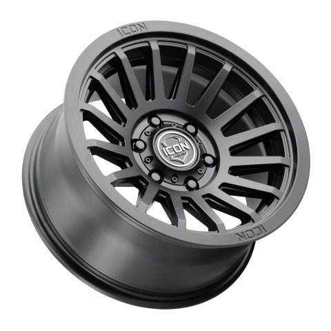 ICON Recon SLX 18x9 6x5.5 BP 25mm Offset 6in BS 95.1mm Hub Bore Satin Black Wheel thumbnail 3