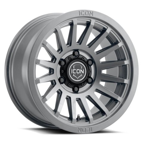 ICON Recon SLX 18x9 6x5.5 BP 40mm Offset 6.6in BS 95.1mm Hub Bore Charcoal Wheel thumbnail 2