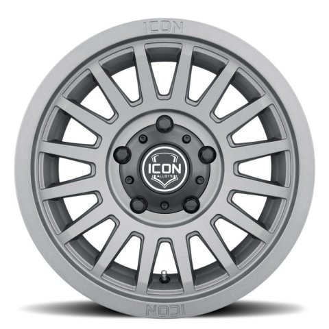 ICON Recon SLX 18x9 6x5.5 BP 40mm Offset 6.6in BS 95.1mm Hub Bore Charcoal Wheel thumbnail 5
