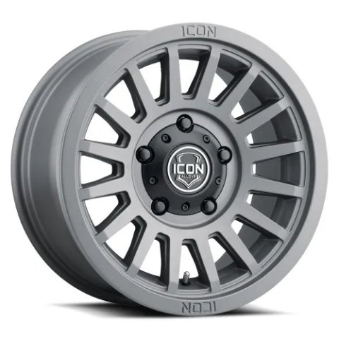 ICON Recon SLX 18x9 6x5.5 BP 40mm Offset 6.6in BS 95.1mm Hub Bore Charcoal Wheel thumbnail 7