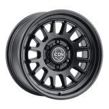 ICON Anza 17x8.5 5x5 -6mm Offset 4.5in BS 71.5mm Hub Bore Satin Black Wheel thumbnail 2