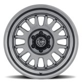 ICON Anza 17x8.5 5x5 -6mm Offset 4.5in BS 71.5mm Hub Bore Gun Metal Wheel thumbnail 8