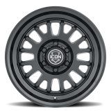 ICON Anza 17x8.5 6x135 +6mm Offset 5in BS 87.1mm Hub Bore Satin Black Wheel thumbnail 7