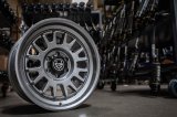 ICON Anza 17x8.5 6x5.5 0mm Offset 4.75in BS 106.1mm Hub Bore Gun Metal Wheel thumbnail 4
