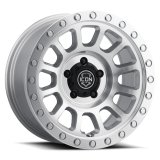 ICON Hulse 17 X 8.5 5 X 5 6mm Offset 4.5in BS Silver Machined thumbnail 1