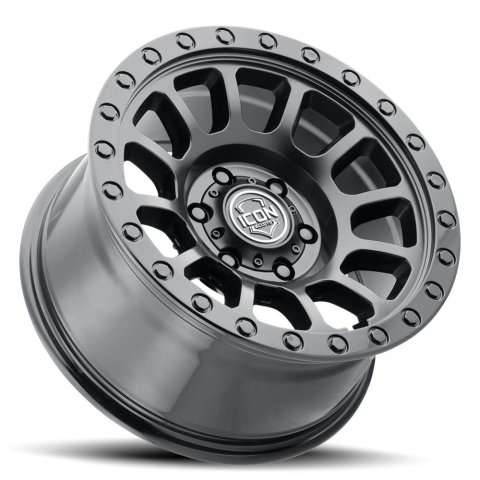 ICON Hulse 17 X 8.5 6 X 135 6mm Offset 5in BS Double Black thumbnail 3