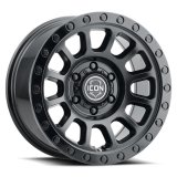 ICON Hulse 17 X 8.5 6 X 120 0mm Offset 4.75in BS Double Black thumbnail 2