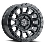 ICON Hulse 17 X 8.5 5 X 5.5 0mm Offset 4.75in BS Double Black thumbnail 4