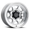 ICON Nuevo 17 X 8.5 5 X 4.5 0mm Offset 4.75in BS Silver Machined thumbnail 7