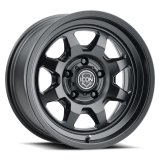 ICON Nuevo 17 X 8.5 5 X 5.5 0mm Offset 4.75in BS Satin Black thumbnail 1