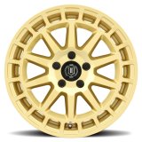 ICON Alloy Journey 17x8 / +38 Offset / 5x100 - Gloss Gold thumbnail 2