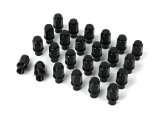 ICON Alloys Lug Nut Kit Black - 14x1.5 - 24 Lug Nuts w/ Custom Shank thumbnail 2