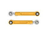 ICON 22-23 Toyota Tundra / 2024 Toyota Tacoma Billet Rear Upper Link Kit - Gold Anodized thumbnail 4