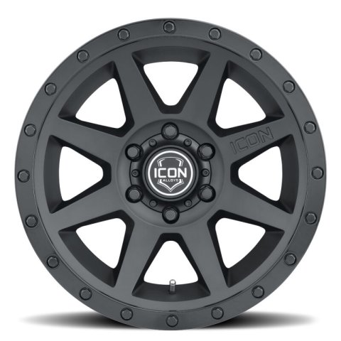 ICON Rebound 18x9 6x135 6mm Offset 5.25in BS 87.1mm Bore Double Black Wheel thumbnail 3