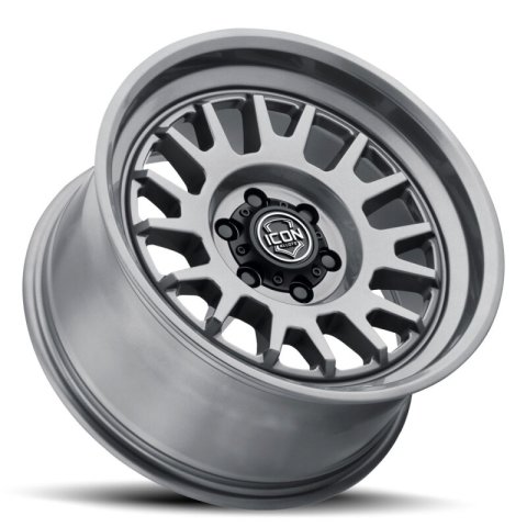 ICON Anza 17x8.5 / 6x5.5 / 25mm Offset / 5.75in BS - Gun Metal Wheel thumbnail 2