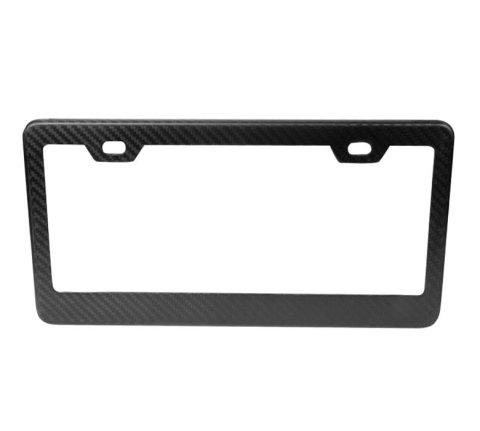 NRG License Plate Frame - Dry Carbon Fiber thumbnail 5