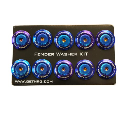NRG Fender Washer Kit (TI Series) M6 Bolts For Plastic (TI Burn Washer/TI Burn Screw) - Set of 10 thumbnail 8